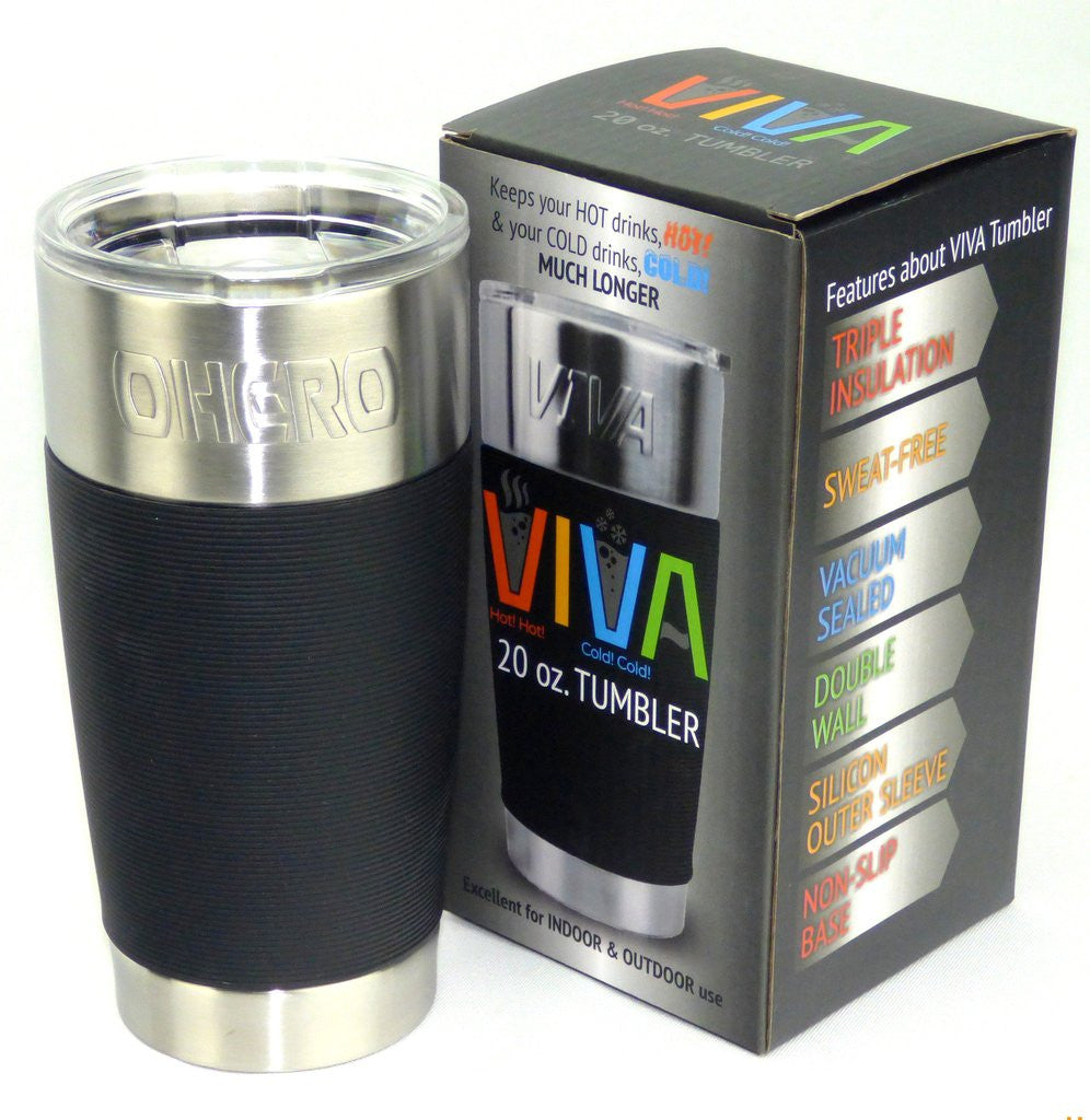 VIVA TUMBLER-30 OZ Keep drink HOT,COLD much longer and Keep VIVA